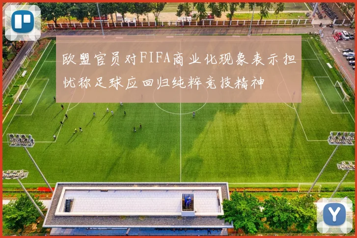 欧盟官员对FIFA商业化现象表示担忧称足球应回归纯粹竞技精神